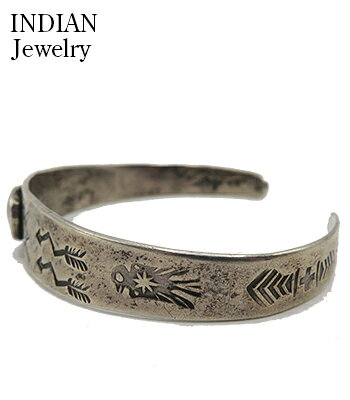 INDIAN JEWELRY フレッドハーヴィースタイル|1940's|ターコイズ|バングル『Fred Ha...