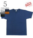 DENIME ドゥニーム WAREHOUSE 半袖 14/- ウガンダオーガニック天竺 Tシャツ『FRONT V CREW NECK TEE』【アメカジ ワーク】267