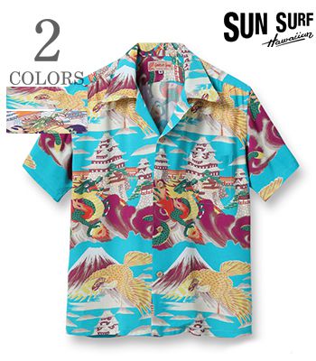 SUN SURF SPECIAL EDITION 󥵡 SHORT SLEEVE ALOHA SHIRT '22MODEL|CHARLIE CHAN|ڥ륨ǥLEGENDARY HAWAII١ڥϡSS38866(Aloha)