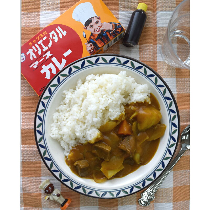 【公式】【送料無料】オリエンタル マース カレー 130g（5皿分）ルウ チャツネ 付き curry ルー カレーライス 昭和 レトロ 名古屋 老舗 元祖 キャンプ アウトドア 惣菜 ※北海道・沖縄・離島はメール便・9800円以上購入で送料無料 oriental-curry-10000073 オリエンタルカレー楽天市場店 サンプル画像3