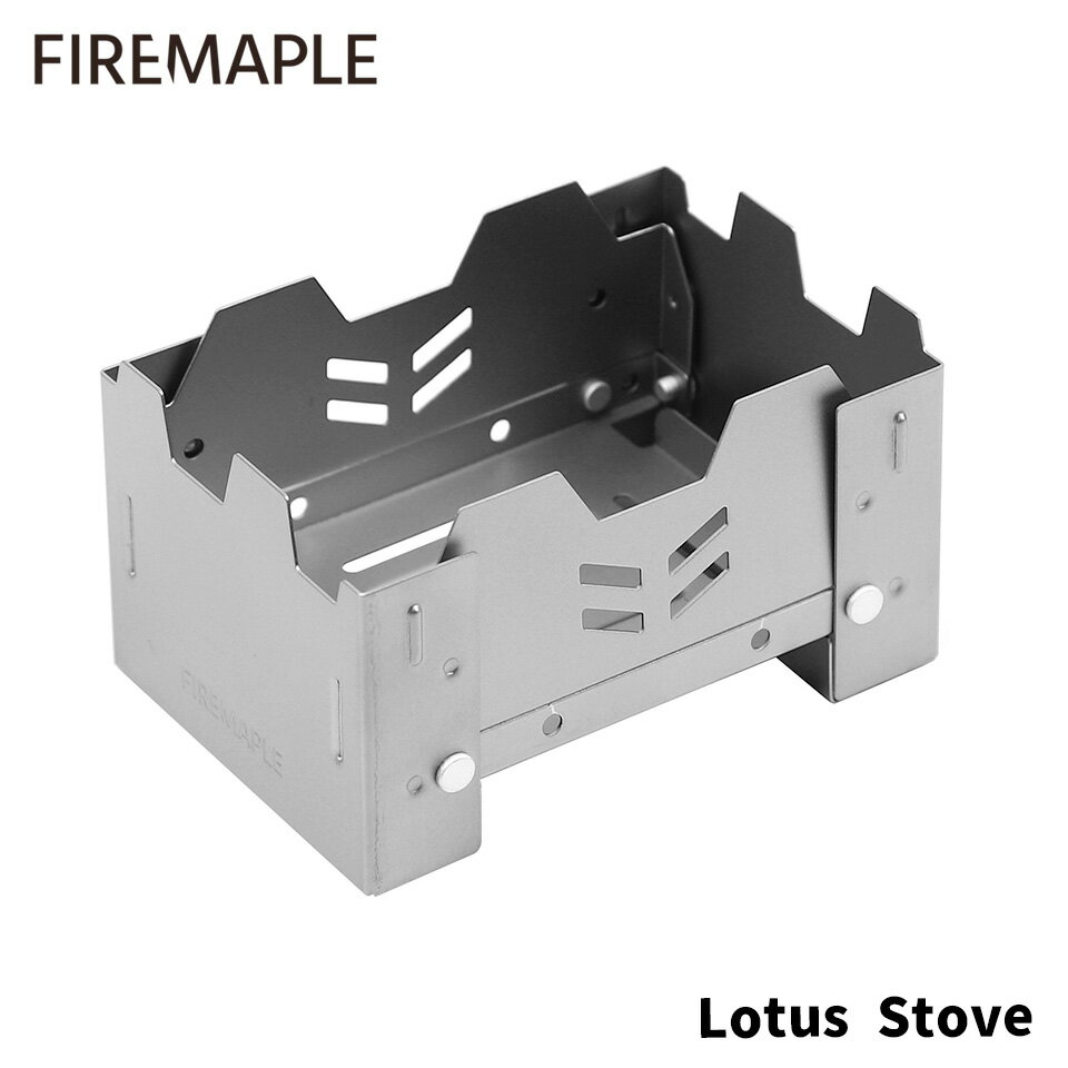 【楽天スーパーセール！】FIRE MAPLE ファイヤーメイプル LOTUS STOVE ロータス ストーブ 軽量 チタン 固形燃料 ポケット ストーブ バーナー ソロ デュオ ファミリー キャンプ おしゃれ 登山 ロータス UL ウルトラライト