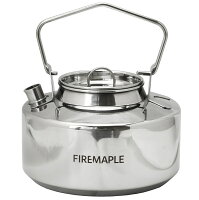 Fire-Maple ANTARCTI ステンレスケトル 1.0L【日本正規品】3年長期保証 直火可焚火 焚き火 たき火 キャンプ おしゃれ 調理器具 食器 やかん ヤカン アウトドア アウトドア用品 携帯 小型 ファミリーキャンプ