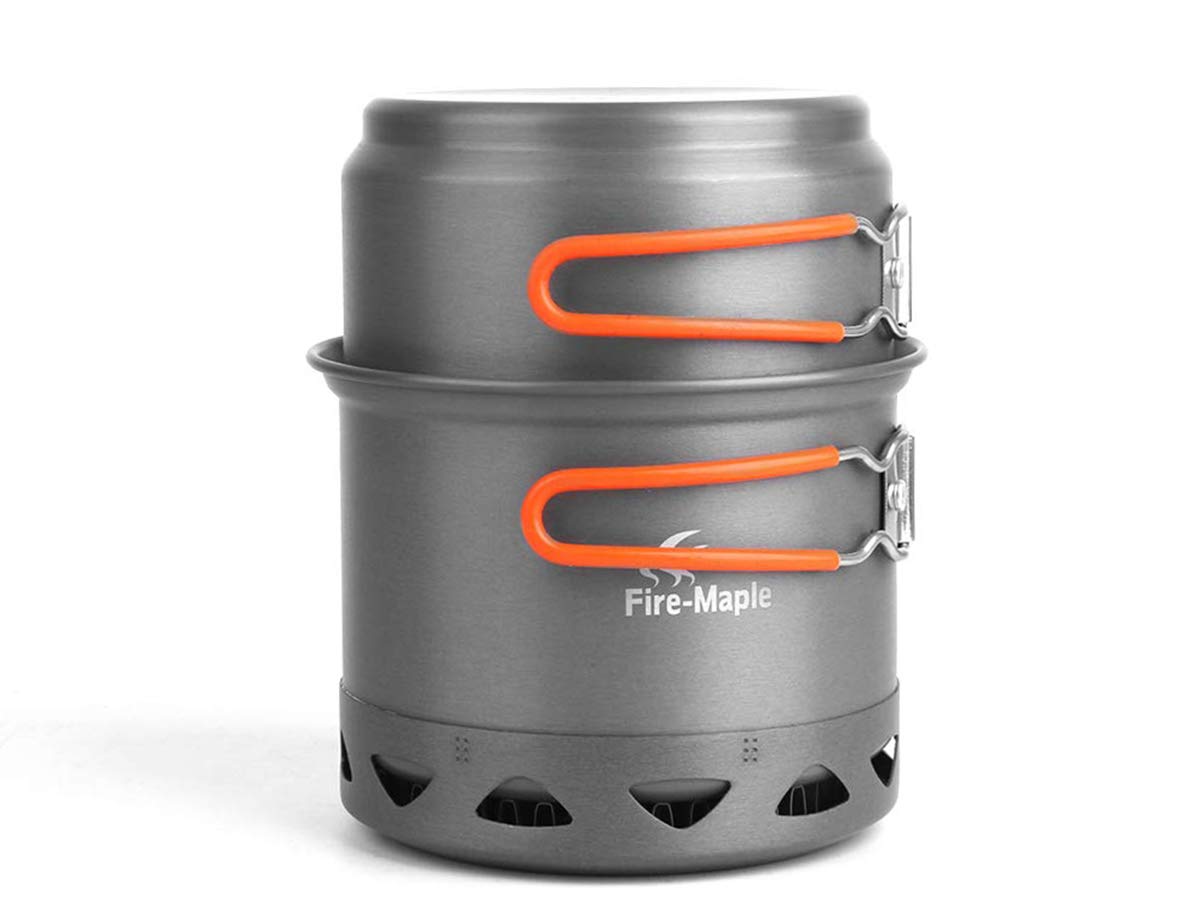 Fire-Maple FMC-217【日本正規品】3年長期保証クッカー ソロキャンプ クッカーセット キャンプ セット ソロ 登山 ハードアノダイズド アルマイト 調理器具 軽量 ナベ 鍋 アウトドア オシャレ トレッキング ヒートエクスチェンジャー
