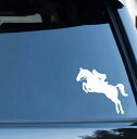 障害飛越・レンダリングデザインステッカー / 乗馬用品・馬具・馬柄グッズ