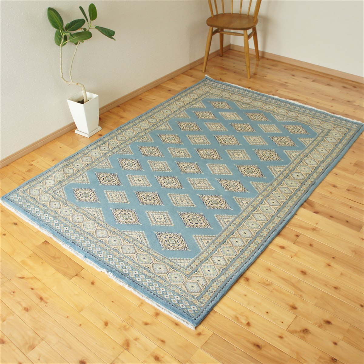 美しい高い結び目のパキスタンラグ/サイズ:80x135cm。 …p2.4 楽天市場】パキスタン 絨毯の通販
