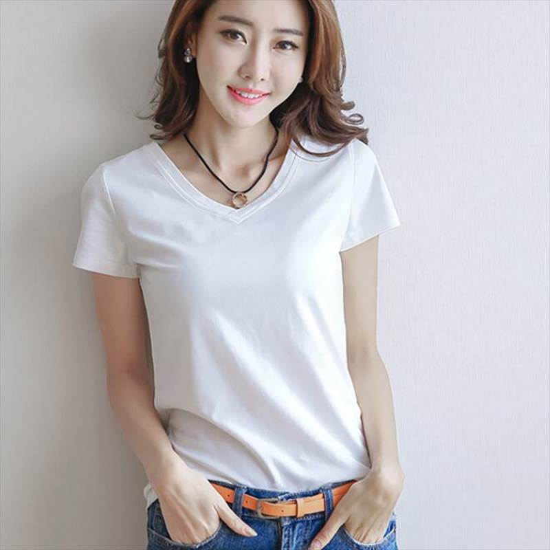 Tシャツレディース半袖カジュアルV...