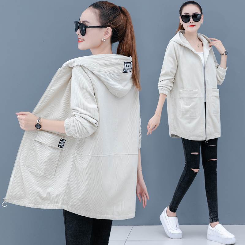 コートレディースジャケット長袖フー...