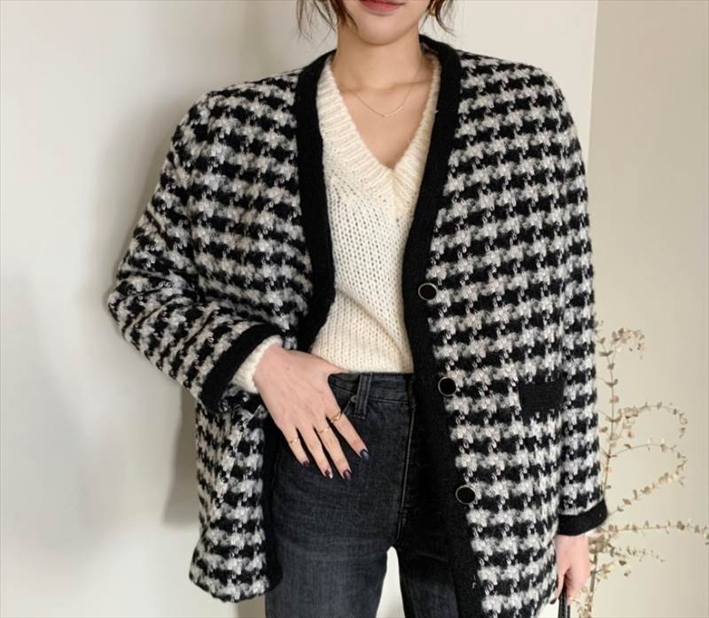 レディース トップス ニットソー カーディガン 袖あり 長袖 Vネック 襟なし ストレート ふわふわ ポケット 前開き 厚手 かわいい 大人可愛い きれいめ シンプル カジュアル 大人 上品 おしゃれ レトロ 大人可愛い カーディガン 大人女子 こなれ感 ルーズ 個性的 送料無料