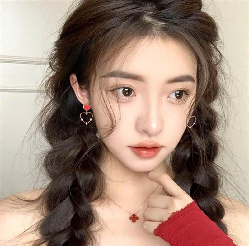 イヤリング アクセサリー ハート ラブ プレゼント ギフト ガーリー ラブリー キュート レディース 可愛..