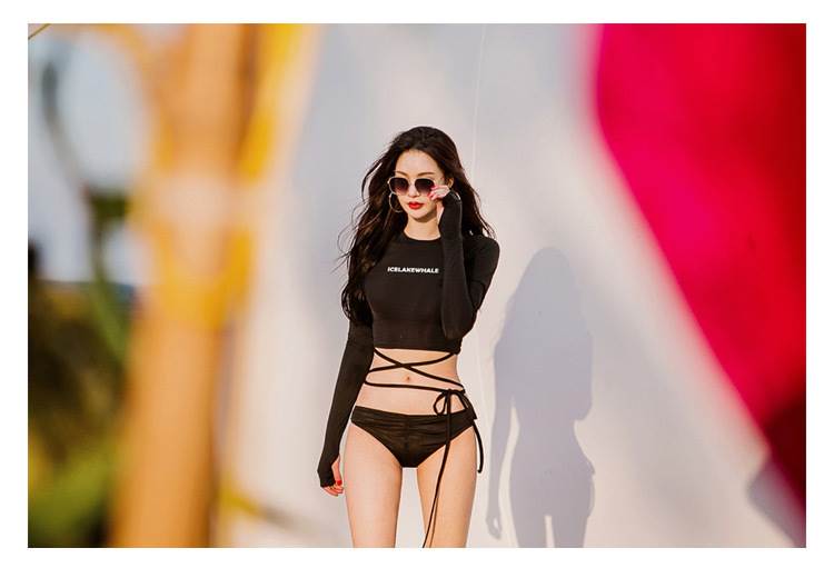 水着 スイムウェア セパレート クロスバンド 体系カバー 二の腕カバー 上下セット かわいい 大人可愛い セクシー シンプル ナチュラル 大人っぽい おしゃれ クール モード系 スタイリッシュ かっこいい 無地 1代 体系カバー 二の腕カバー スタイルア 韓国 オルチャン