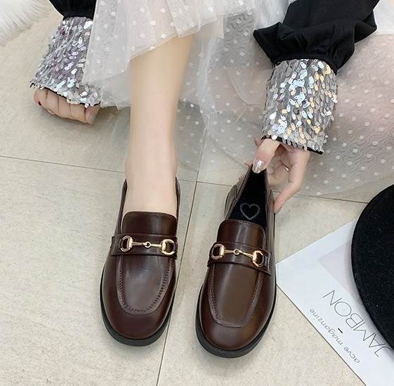 ローファーレディースフラットシュー...