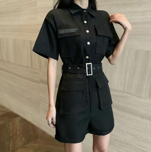 オールインワン ミニ ミニ丈 ショート ショート丈 膝上 袖あり 半袖 襟付き スリム ベルト かわいい シンプル カジュアル 大人 おしゃれ お洒落 かっこいい レトロ こなれ感 ラフ メンズライク マニッシュ ボーイッシュ 個性的 クール モード系 韓国 オルチャン オールインワン ミニ ミニ丈 ショート ショート丈 膝上 袖あり 半袖 襟付き スリム ベルト かわいい シンプル カジュアル 大人 おしゃれ お洒落 かっこいい レトロ こなれ感 ラフ メンズライク マニッシュ ボーイッシュ 個性的 クール モード系 韓国 オルチャン