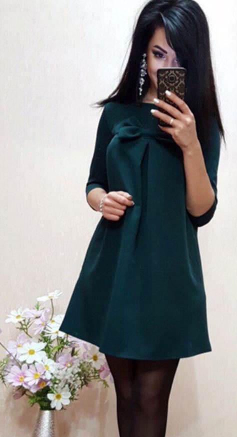 ワンピース ショート ショート丈 袖あり 7分袖 七分袖 ラウンドネック 襟なし Aライン リボン 薄手 かわいい 大人可愛い きれいめ シンプル カジュアル 大人 上品 おしゃれ お洒落 大人可愛い 大人女子 こなれ感 ラフ キュート ガーリー ルーズ 韓国 オルチャン