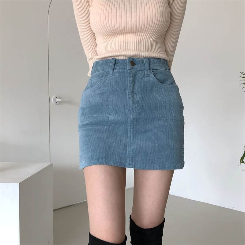 Corduroy - コーデュロイキュロットスカート ボトムス キュロット ミニ丈 コーデュロイ かわいい シンプル 上品 おしゃれ 大人可愛い 大人女子 こなれ感 都会的 ベーシック イベント レストラン レディース スタイルアップ 無地 秋 冬 個性的 ボトムス 女子会 韓国 オルチャン