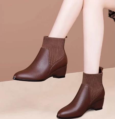 ショートブーツ靴シューズラウンドト...