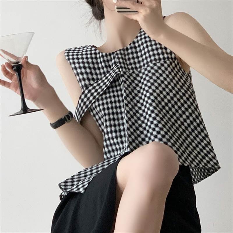 シャツカットソーブラウストップス半...