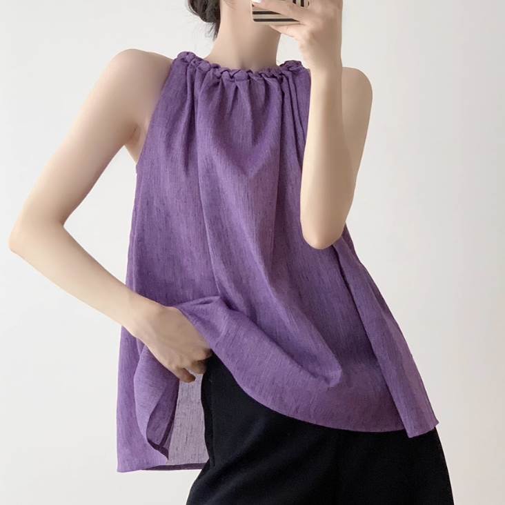 セットアップ カットソー ショートパンツ トップス ボトムス ノースリーブ レディース かわいい 大人可愛い きれいめ こなれ感 シンプル カジュアル 主役級 存在感 個性的 韓国 オルチャン デート お出かけ セットアップ ハイウエストホルターネック ショート丈