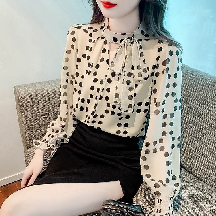 シフォンブラウス シャツ トップス 