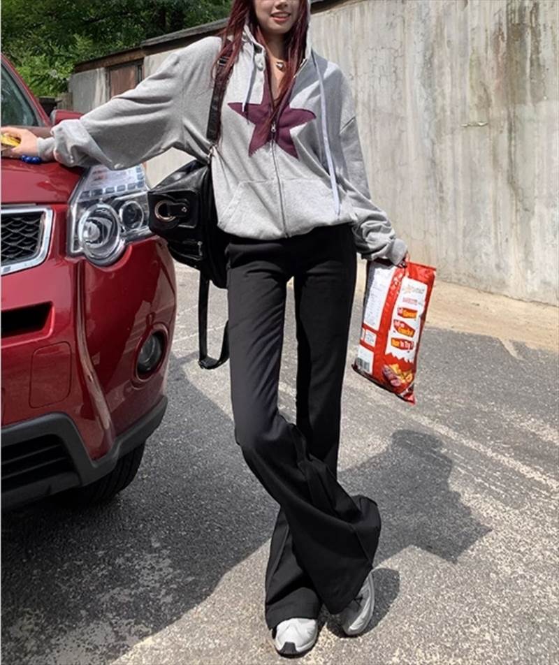Other - 美脚 ハイウエスト フレアパンツ レディース パンツ ボトムス ロングパンツ ロング フレア タイト スリム 細身 ブーツカット ファスナー ポケット かわいい 大人可愛い きれいめ シンプル カジュアル 上品 おしゃれ かっこいい こなれ感 無地 春 韓国 オルチャン