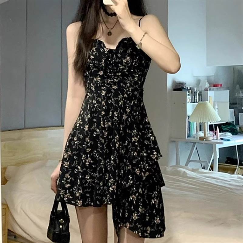 サスペンダースカート サスペンダードレス レディース スカート ワンピース ミニスカート ミニ ショート 袖なし ノースリーブ 襟なし スリム アシンメトリー ハイウエスト かわいい 大人可愛い きれいめ シンプル カジュアル 上品 おしゃれ かっこいい レトロ こなれ感 ラフ