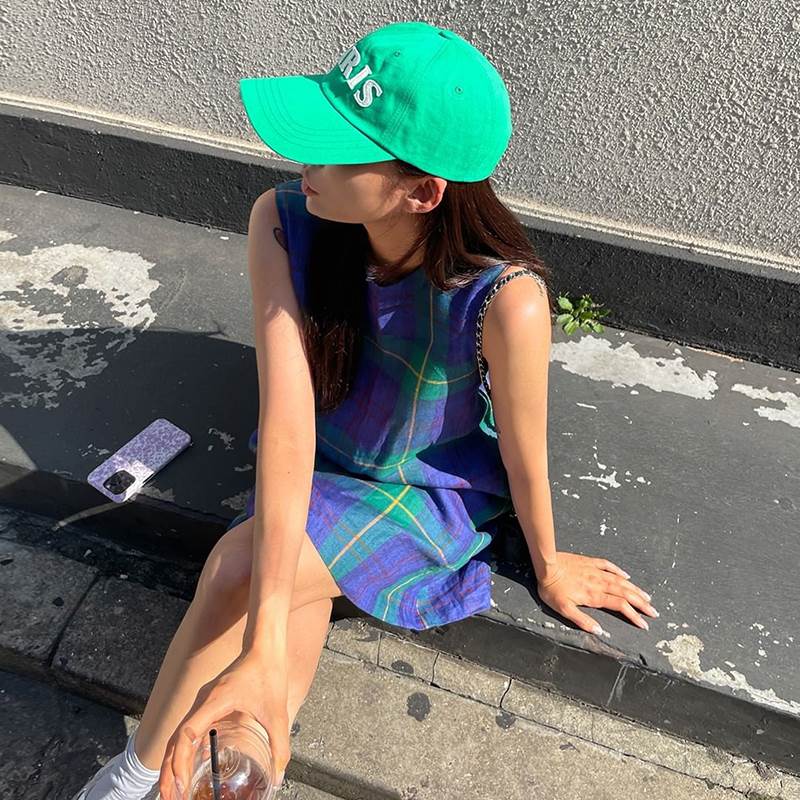 ワンピース ドレス スカート ノースリーブ 袖なし レディース かわいい 大人可愛い きれいめ 上品 こなれ感 シンプル カジュアル 主役級 存在感 個性的 韓国 オルチャン デート お出かけ ワンピース ミニ丈 ショート丈 ハイウエスト Aライン ラウンドネック 薄手