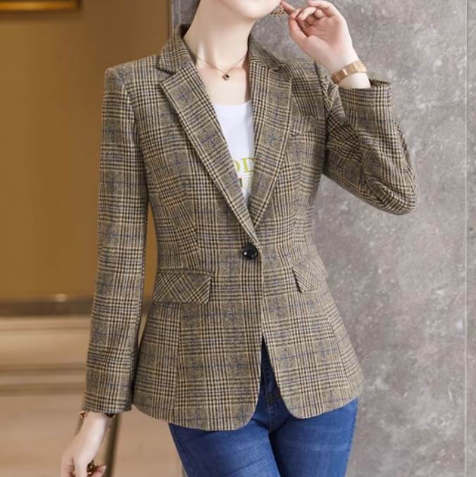 Other Jackets Jumpers - レディース トップス ジャケット 上着 羽織 前開き テーラードジャケット 長袖 襟付き タイト スリム ストレート ポケット コンサバ ボタン 大人可愛い きれいめ カジュアル おしゃれ レトロ こなれ感 フォーマル 送料無料 個性的 ジャケット クラシカル 韓国 オルチャン