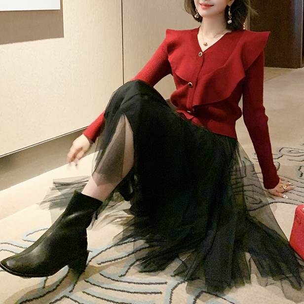 2セットセットアップスカートトップ...