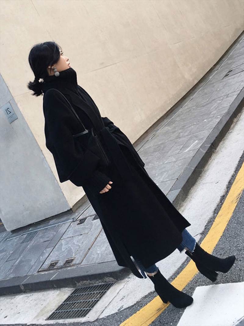 チェスターコート レディース アウター ウール ロング丈 スプリング 春コート 無地 可愛い きれいめ シンプル ベルト付き スリット 襟付き ポケット付き OL 通勤 通学 大人 上品 普段使い 着回し 普段着 旅行 休日 おしゃれ デート お出 韓国 オルチャン