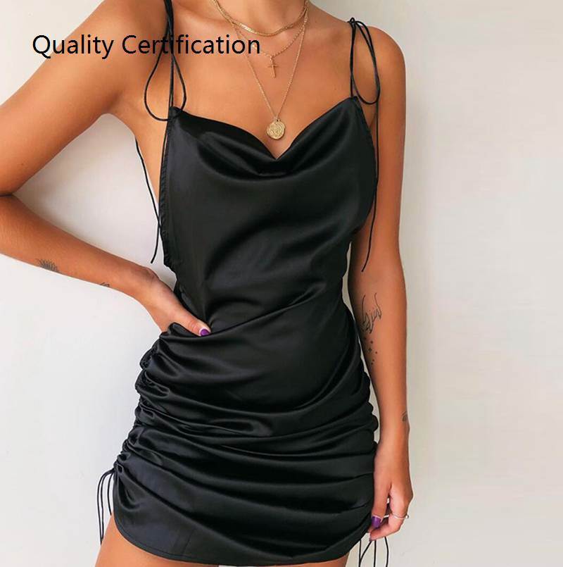 レディース カジュアル ドレスワンピース 人気 通販 おすすめ パーティー 二次会 イベント 膝丈 タイト Iラインドレス ミニ 丈 袖なし Vネック Iライン タイト スリム 胸元 谷間 谷間魅せ きれいめ シンプル 大人 かわいい 上品 おしゃれ 大人女子 こなれ感 デート お出かけ