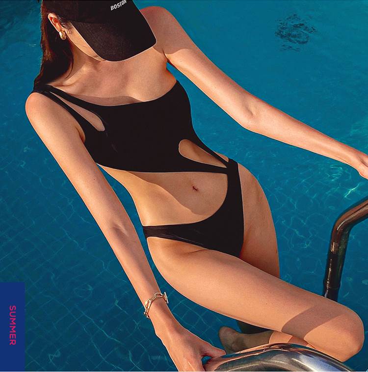 水着 ワンショルダー ワンピース レディース ビキニ ワンショル ハイレグ 美脚 脚長 胸元 鎖骨魅せ 谷間魅せ 盛れる きれいめ セクシー シンプル カジュアル 大人っぽい 個性的 スタイルアップ タイト スタイリッシュ 韓国 オルチャン 黒 夏 海 ビーチ プール リゾート