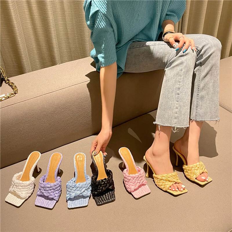 樂天商城 - ヒールサンダル サンダル ヒールシューズ レディースサンダル ヒールサンダル ヒール ハイヒール スクエアトゥ PU かわいい 大人可愛い きれいめ シンプル カジュアル 大人 おしゃれ お洒落 ラブリー キュート ガーリー 女っぽ 主役級 存在感 無地 春 夏 10代 20代 30代