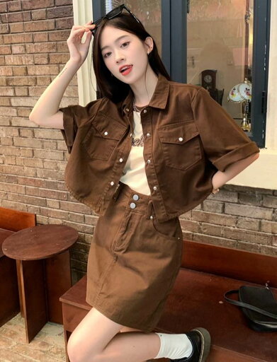 セットアップ Tシャツ ジャケット ミニスカート 3点セット 上下セット トップス スカート ボトムス アウター ミニ 袖あり 半袖 ラウンドネック 襟付き Aライン ハイウエスト 前開き 2way スリーピース かわいい 大人可愛い シンプル カジュアル 大人 おしゃれ お洒落 セットアップ Tシャツ ジャケット ミニスカート 3点セット 上下セット トップス スカート ボトムス アウター ミニ 袖あり 半袖 ラウンドネック 襟付き Aライン ハイウエスト 前開き 2way スリーピース かわいい 大人可愛い シンプル カジュアル 大人 おしゃれ お洒落