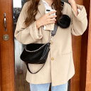 バッグ レディースバッグ ショルダーバック 斜めがけ かわいい 大人可愛い シンプル カジュアル おしゃれ お洒落 かっこいい 無地 1代 2代 3代 デート お出かけ ファッション オールシーズン シーズ 韓国 オルチ 韓国 オルチャン(4)