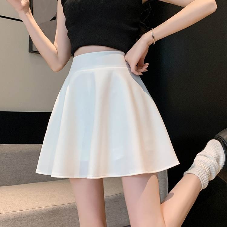 乐天商城 - レディース スカート ボトムス ショート ワイド フレア かわいい Aライン 裏地付き 大人可愛い きれいめ シンプル 上品 おしゃれ こなれ感 ラフ ガーリー 個性的 主役級 存在感 抜け感 ロマンティック ナチュラル 春 夏 秋 冬