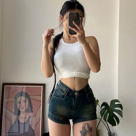 樂天商城 - ボトムス パンツ ショートパンツ ホットパンツ デニムパンツ ジーンズ Gパン ハイウエスト ポケット かわいい 大人可愛い きれいめ シンプル 上品 おしゃれ かっこいい カジュアル こなれ感 個性的 主役級 存在感 抜け感 ベーシック