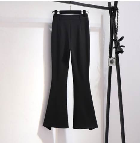 乐天商城 - ストレッチロングパンツ ボトムス パンツ ロング丈 ストレート ワイド 爽やか 大人スタイル かわいい 大人可愛い きれいめ シンプル カジュアル 大人 上品 おしゃれ かっこいい 大人可愛い 大人女子 こなれ感 ラブリー キュート ガーリー 個性的 存在感 春 秋 10代