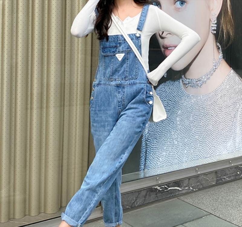 ボトムスデートオールインワンサロペ...