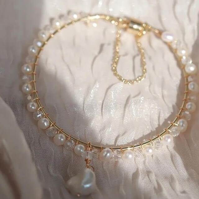 樂天商城 - 14K バロックパール ブレスレット