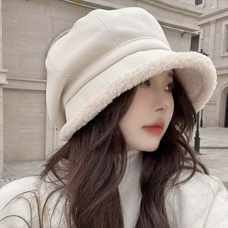 乐天商城 - ボアヘム スエードキャスケット 4色展開 レディース かわいい 大人可愛い きれいめ シンプル 上品 おしゃれ 個性的 存在感 学生風 ロマンティック ナチュラル オフィス ビジネス OL 通勤 学生 学校 通学 部活 デート お出かけ 休日 ホテル お揃い 韓国 モテ 清楚