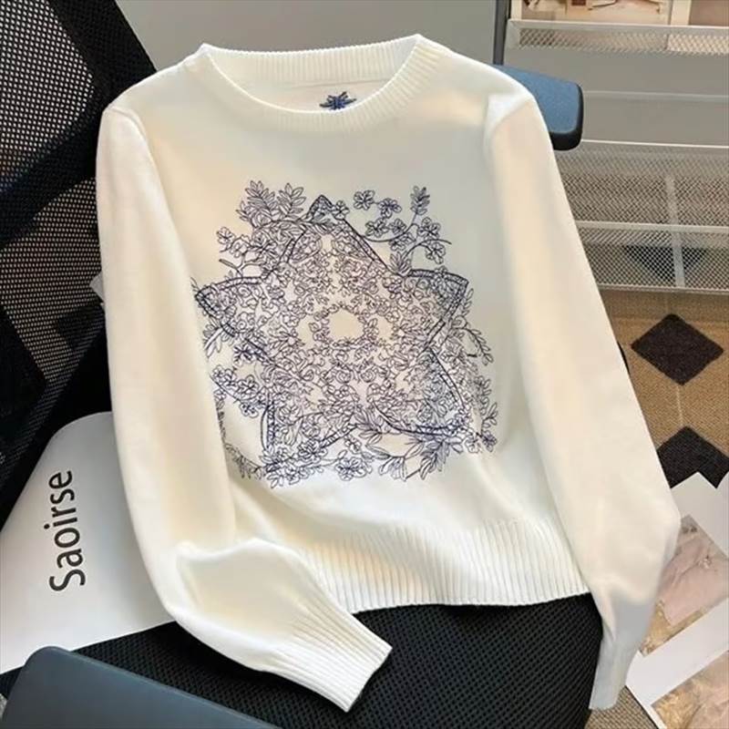 フラワースターカシミヤニットレディ...