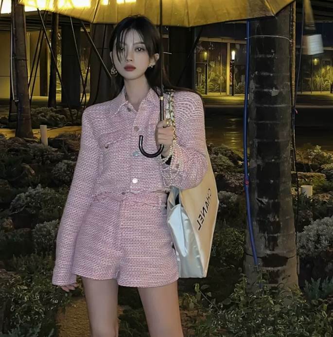 セットアイテム 2点セット レディース ジャケット ショートパンツ 長袖 大人可愛い カジュアル 上品 おしゃれ かっこいい こなれ感 ラ..