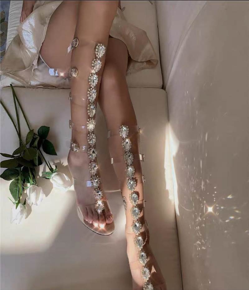 乐天商城 - レディース パンプス サンダル ハイヒール ピンヒール バックル ビジュー 上品 おしゃれ エレガント クール モード セクシー 主役級 存在感 華やか クラシック フェミニン 夏 パーティー イベント スタイル 高見え 格上げ モテ