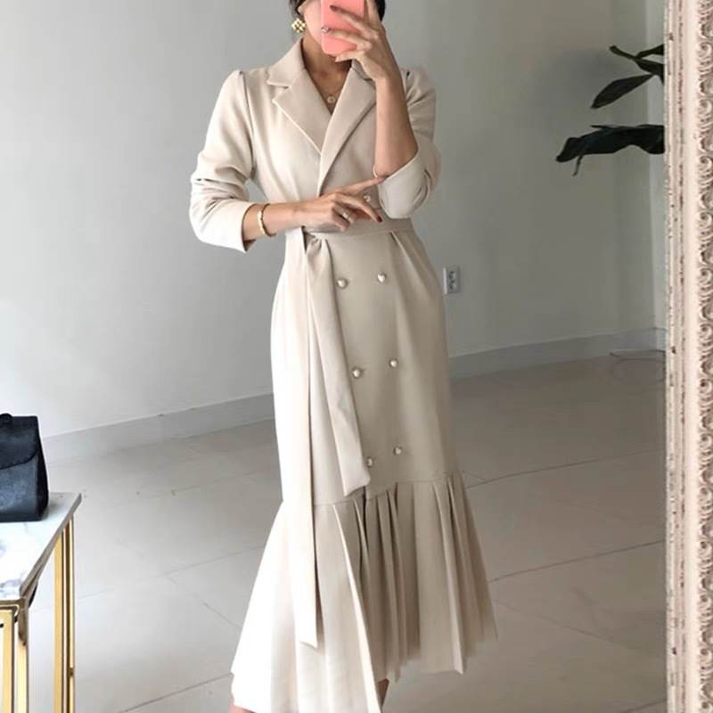 レディース ワンピース プリーツスカート ロング セミフレア 切り替え フェミニン ボタン 大人可愛い きれいめ シンプル 上品 おしゃれ とろみ感 ナチュラル オフィス OL デート お出かけ パーティー イベント 女子会