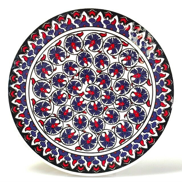 乐天商城 - トルコ｜トルコみやげ｜トルコ土産｜トルコおみやげ｜トルコお土産｜トルコタイル｜トルコ陶器｜トルコ雑貨｜コースター｜丸タイル【大】06