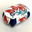 トルコ陶器|トルコ|トルコ土産|トルコみやげ|トルコお土産|トルコおみやげ|トルコ雑貨|キュタフヤ陶器|アラジン|Aladdin|オスマン帝国外伝|小物入れ|小物入|置物||キュタフィア産|クラシックデザイン小物入れ07