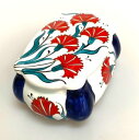 トルコ陶器|トルコ|トルコ土産|トルコみやげ|トルコお土産|トルコおみやげ|トルコ雑貨|キュタフヤ陶器|アラジン|Aladdin|オスマン帝国外伝|小物入れ|小物入|置物||キュタフィア産|クラシックデザイン小物入れ08