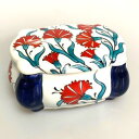 トルコ陶器|トルコ|トルコ土産|トルコみやげ|トルコお土産|トルコおみやげ|トルコ雑貨|キュタフヤ陶器|アラジン|Aladdin|オスマン帝国外伝|小物入れ|小物入|置物||キュタフィア産|クラシックデザイン小物入れ09