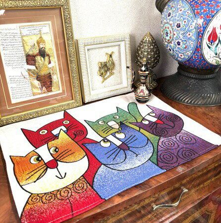 Rakuten - ランチョンマット｜Placemat｜Table mat｜トルコ｜トルコ土産｜トルコみやげ｜トルコお土産｜トルコおみやげ｜トルコ雑貨｜敷物｜テーブル｜マット｜ジャガード織　48