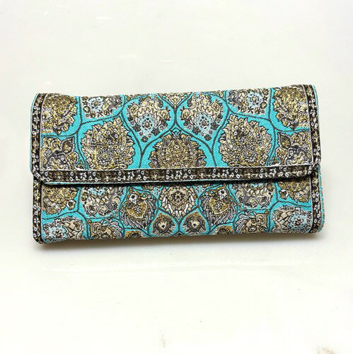 Rakuten - 【トルコ直輸入】絨毯柄 ジャカード織 長財布 レディース｜ラウンドファスナー 大容量 カード多収納 エスニック オリエンタルトルコ産財布｜トルコ雑貨｜トルコ土産｜ペルシャ調ジャガード織長財布｜ウォレット｜伝統工芸 ｜トルコ産｜トルコ｜トルコお土産｜41