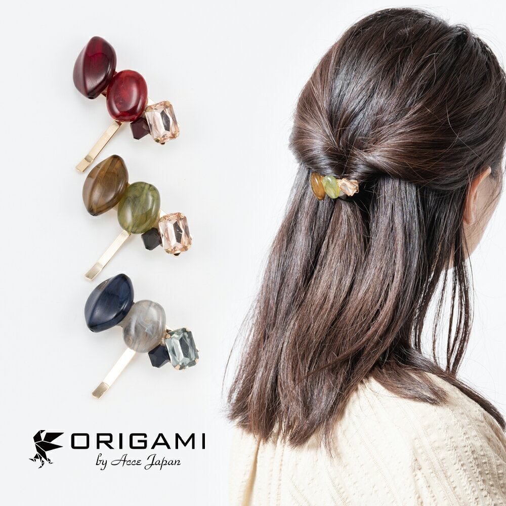 ヘアアクセサリー ヘアカフ ヘアカフス ポニー フック ヘアフック 秋 定番 上品 落ち着き ワイン カーキ ネイビー 送料無料